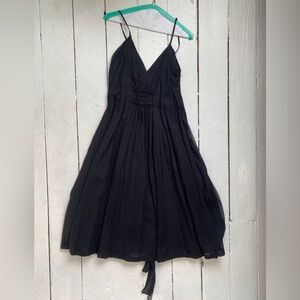 JIL SANDER original crisp cotton organdy sundress from the 90s.